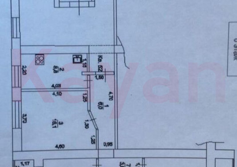 Продажа 3-комн. квартиры, 61 кв.м фото 3